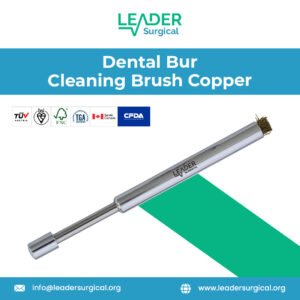 Dental Bur Cleaning Brush Copper professional dental bur cleaning brush for implant and restorative procedures