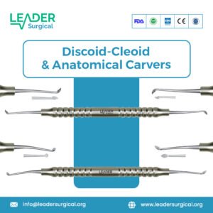 A set of double-ended dental carvers featuring discoid-cleoid tips and specialized anatomical carvers for detailed occlusal sculpture.