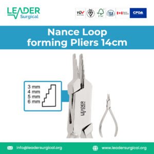 Nance Loop forming Pliers 14cm for precise dental and orthodontic procedures
