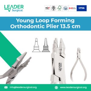 Young Loop Forming Orthodontic Plier 13.5 cm for precise dental and orthodontic procedures