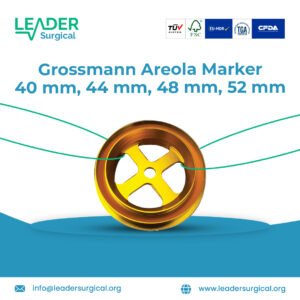 Grossmann Areola Marker 40mm 44mm 48mm 52mm made from premium German stainless steel for precise multi-size areola marking in plastic and reconstructive breast surgery