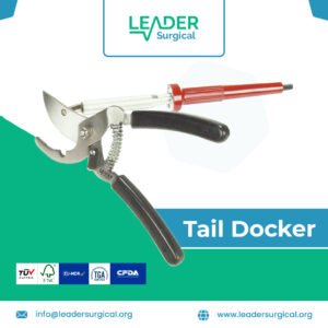 Premium Tail Docker veterinary instrument for tail docking procedures in livestock and companion animals